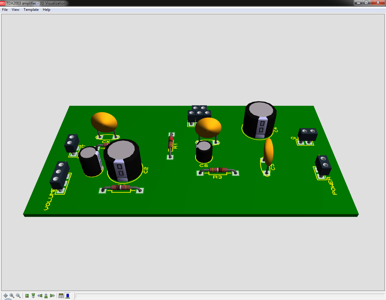 TDA2003 circuit 3d view.png