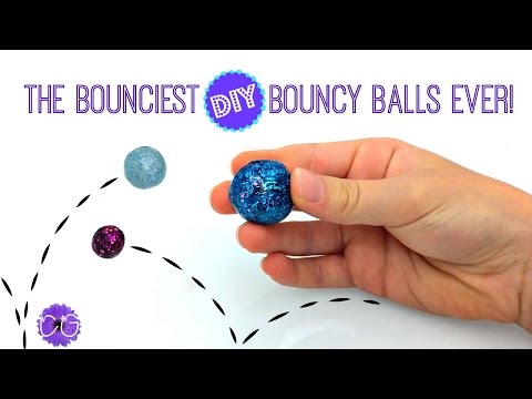 THE BOUNCIEST DIY BOUNCY BALLS EVER!  SO EASY!