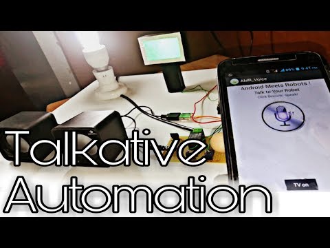 Talkative Automation || Voice controlled automation || HC - 05 Bluetooth module