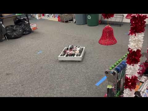 Tank drive robot driving