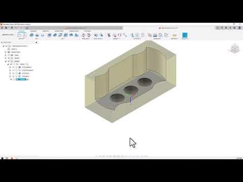 Tape dispenser axle setup 2 and toolpath