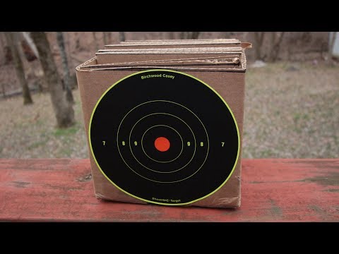 Terminal Ballistics Target Box - Cardboard