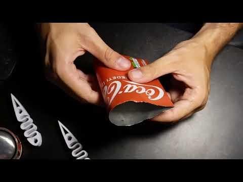 Test assembly prototype compliant plastic airfoil rib + soda can skin