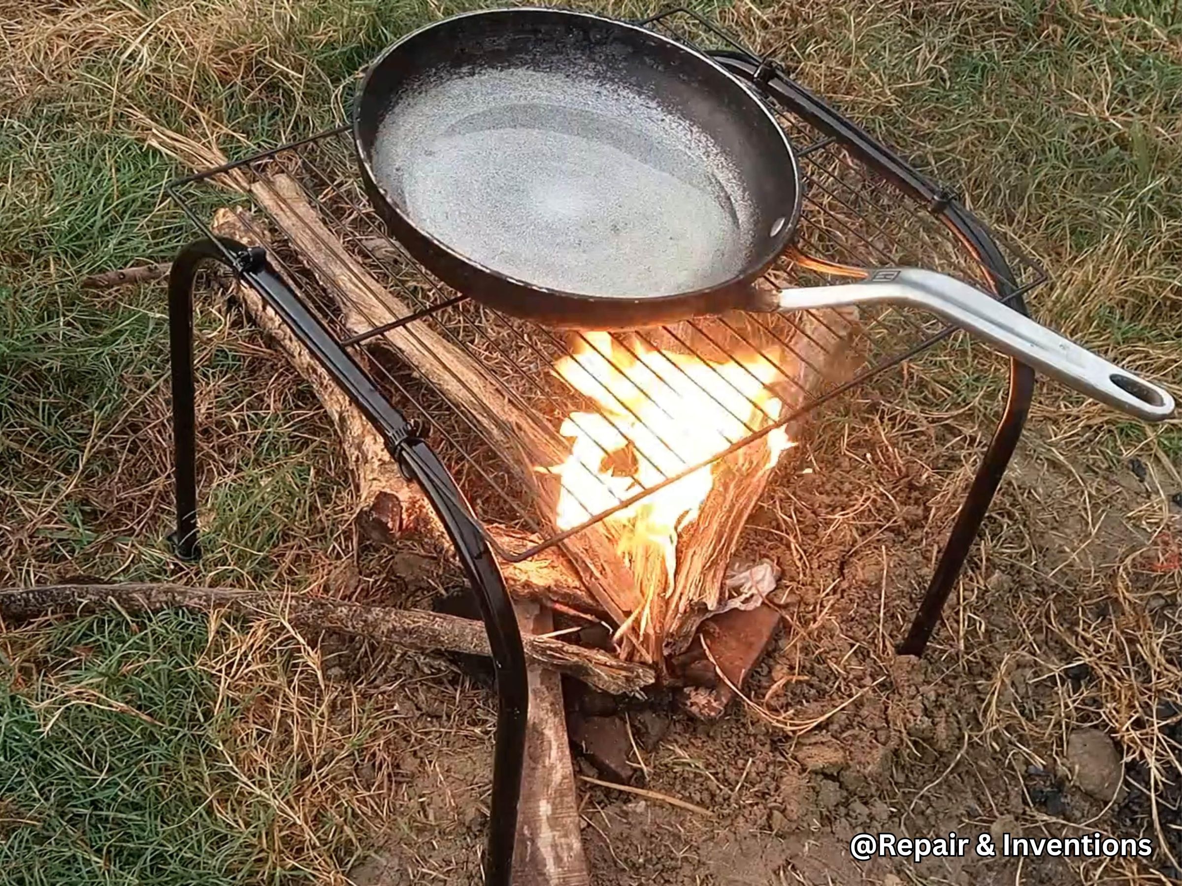 Test the Homemade BBQ Grill.jpg