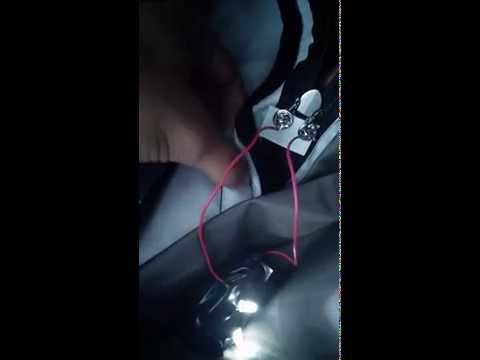 Testing  - Zip triggered Bag light