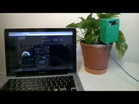 Testing Plant Monitoring System using LinkIt ONE and dweet.io