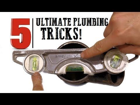 The 5 ULTIMATE plumbing tricks you'll ALWAYS use! | GOT2LEARN
