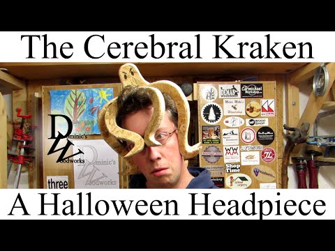 The Cerebral Kraken - a Halloween Headpiece