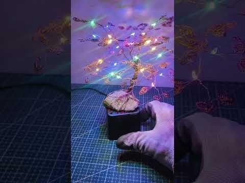 The Copper LED Tree #diyvolt #instructables #electronics #ttp223