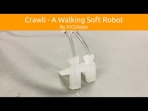 The Crawli - A Simple Walking Soft Robot