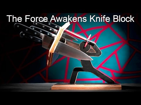 The Force Awakens - Knife Block // How to DIY