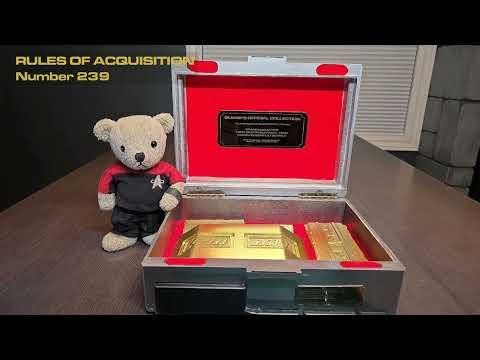 The Only Proper Way to Store Your Gold-Pressed Latinum / DS9 Stop Motion Prop Build