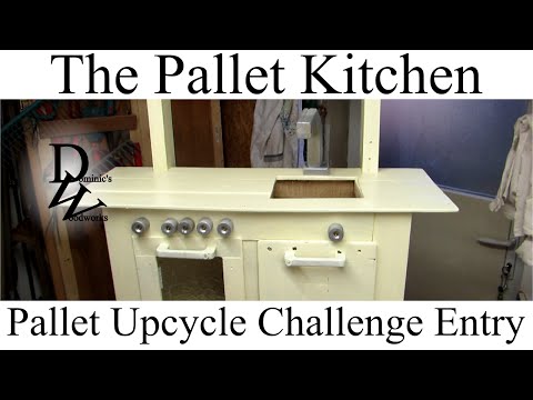 The Pallet-Kitchen - Pallet Upcycle Contest Entry