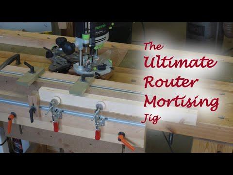 The Ultimate Router Mortising Jig - with FREE plans!