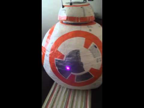 The final build of our BB-8 Costume