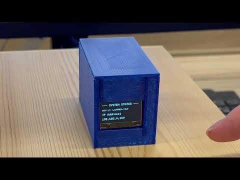 The iot webserver is made of firebeetle 2ESP32 E