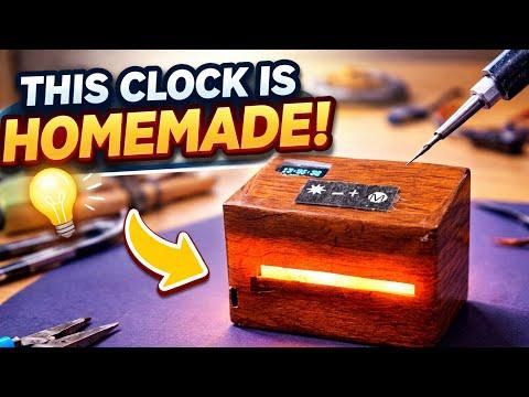 This Wooden Clock Started as a Shampoo Bottle&hellip;