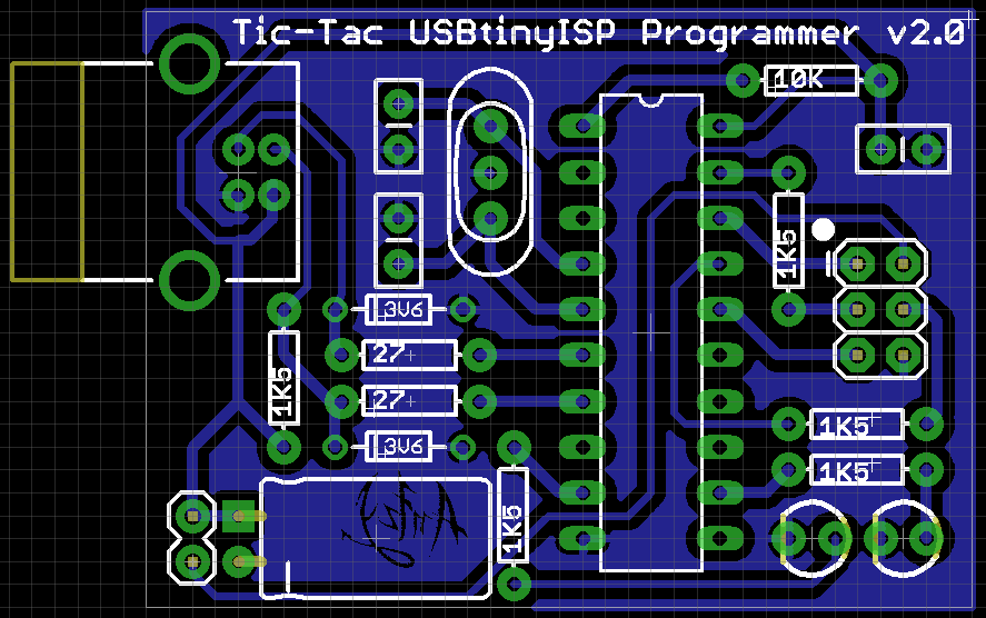 Tic-Tac USBTinyISP board.png