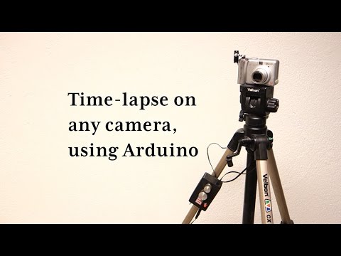 Time-lapse on any camera, using Arduino