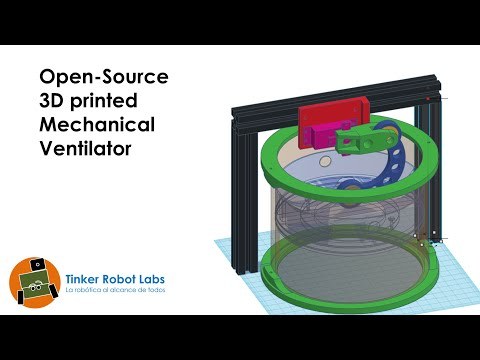 Tinker Robot Labs Open Source Mechanical Ventilator