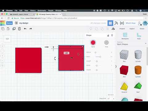 TinkerCAD 11   How to Copy and Paste