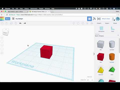 TinkerCAD 3   Using a USB mouse