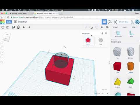 TinkerCAD 7   Creating Holes