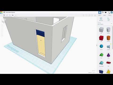 Tinkercad - Basic Room design