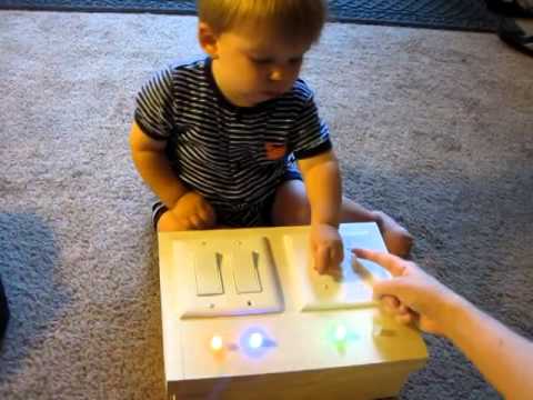 Toy Light Switch Box