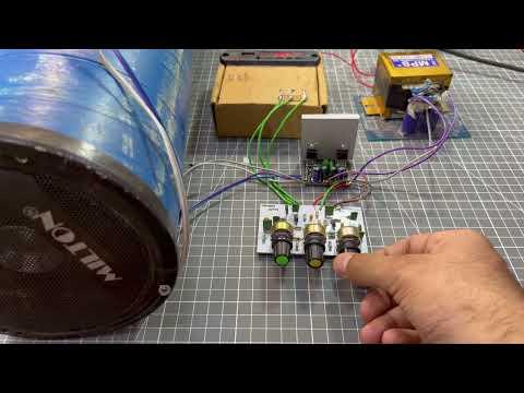 Transistor based Preamplifier works on single power supply