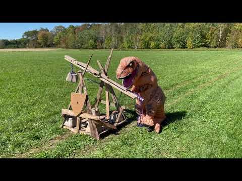 Trebuchet made out of scrap