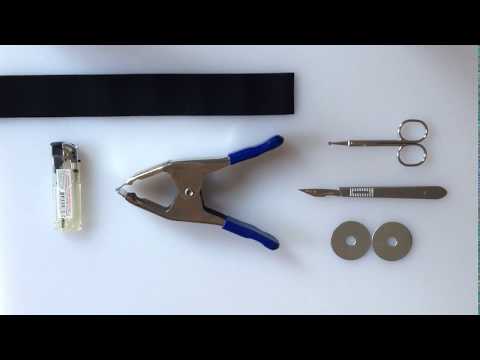 Trim and Seal Nylon Web Belts Quickly, Easily, and Smoothly - Circular Cut