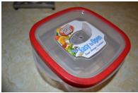 Tupperware for homeade cleaning wipes.jpg