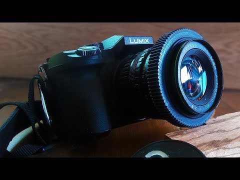 Turn Any Lenses Into A Cine Lens, fix stuck aperture blades vintage lens canon fd