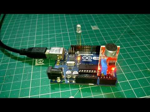 Turn On Lights By Using Arduino Sound Sensor