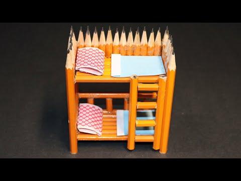 Turn an ordinary PENCIL into a BUNK BED - Twin Bed!