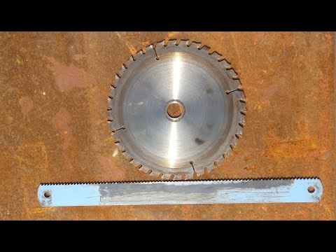 Turning Old High Speed Steel Saw Blades into Wood Carving Knife set by AMbros custom