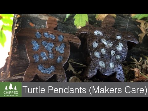 Turtle Pendants for Makers Care || How To