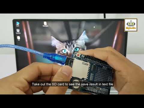 Tutorial: How to Use Arduino Data Logger Shield to Save Data and Time to SD Card