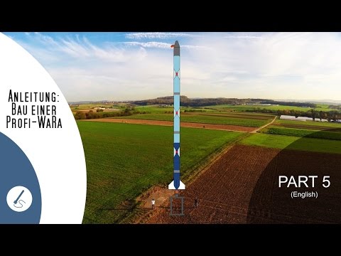 Tutorial: How to build a huge water rocket [5/5] - Preparations and launch