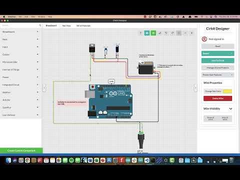 Tutorial for connecting continuous rotation servo to Arduino UNO