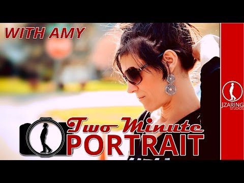 Two Minute Portrait with Amy. Awesome photo's with minimal gear.