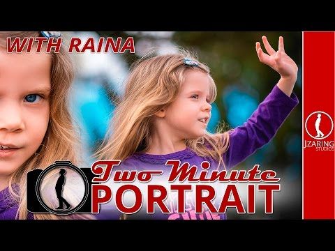 Two Minute Portrait with Raina. Awesome photo's with minimal gear.