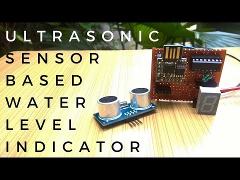 Ultrasonic Sensor based Water Level Indicator