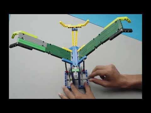 Understanding Gears and Gear Trains in a Flapping Bird Mechanism