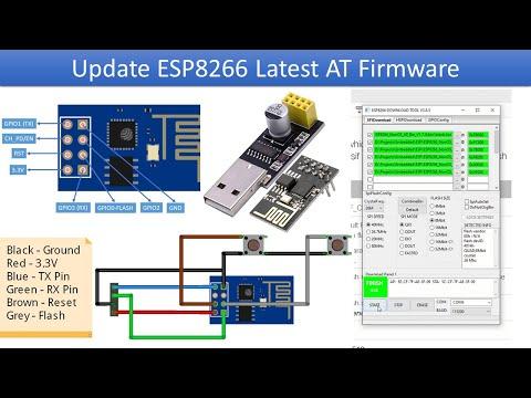 Update the AT Firmware in Your ESP8266 WiFi Module