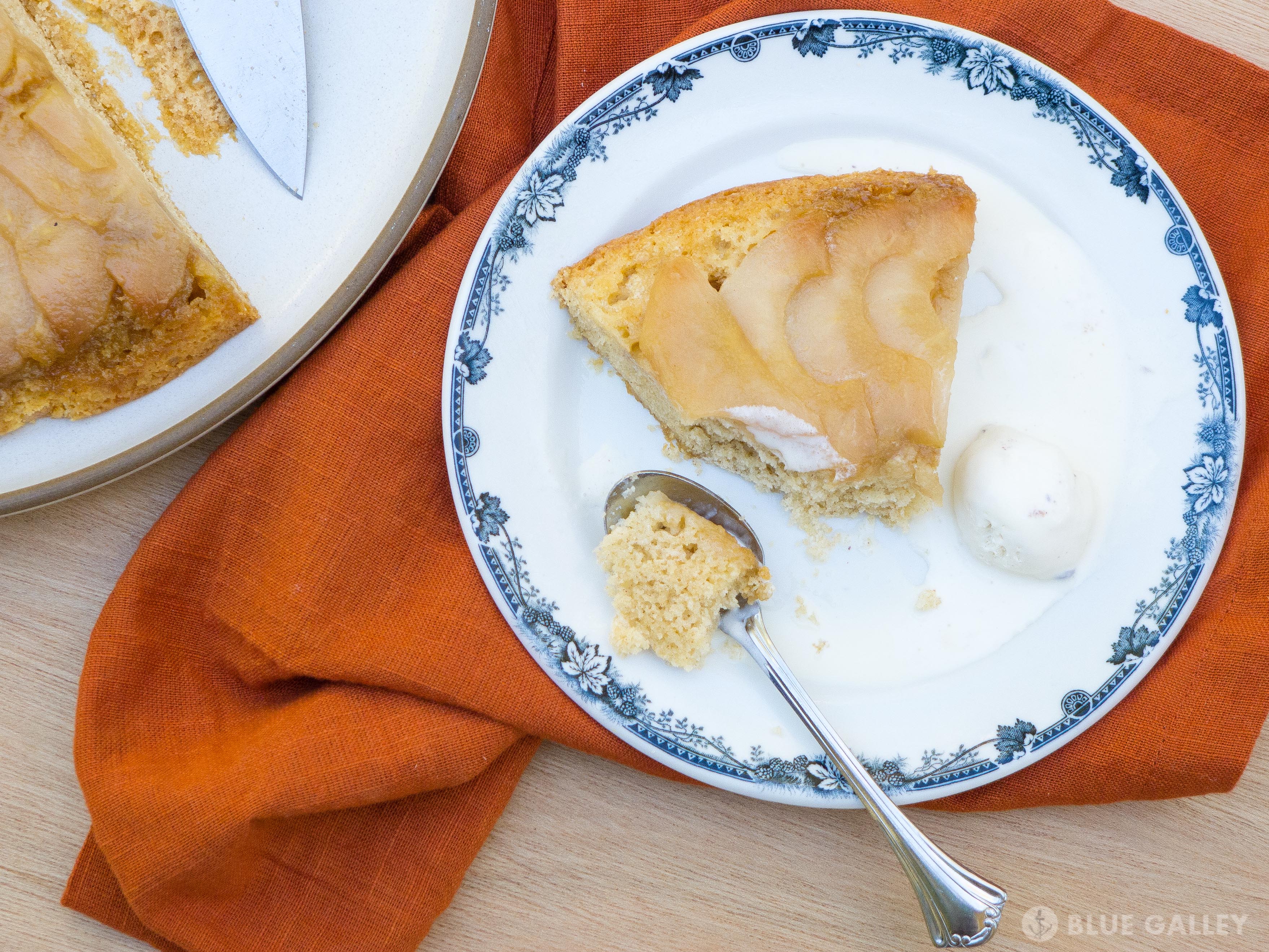 Upside Down Skillet Pear Cake-32.jpg