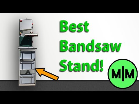 Using Aluminium Profiles for Shop Furniture! (How To Make A Bandsaw Stand)