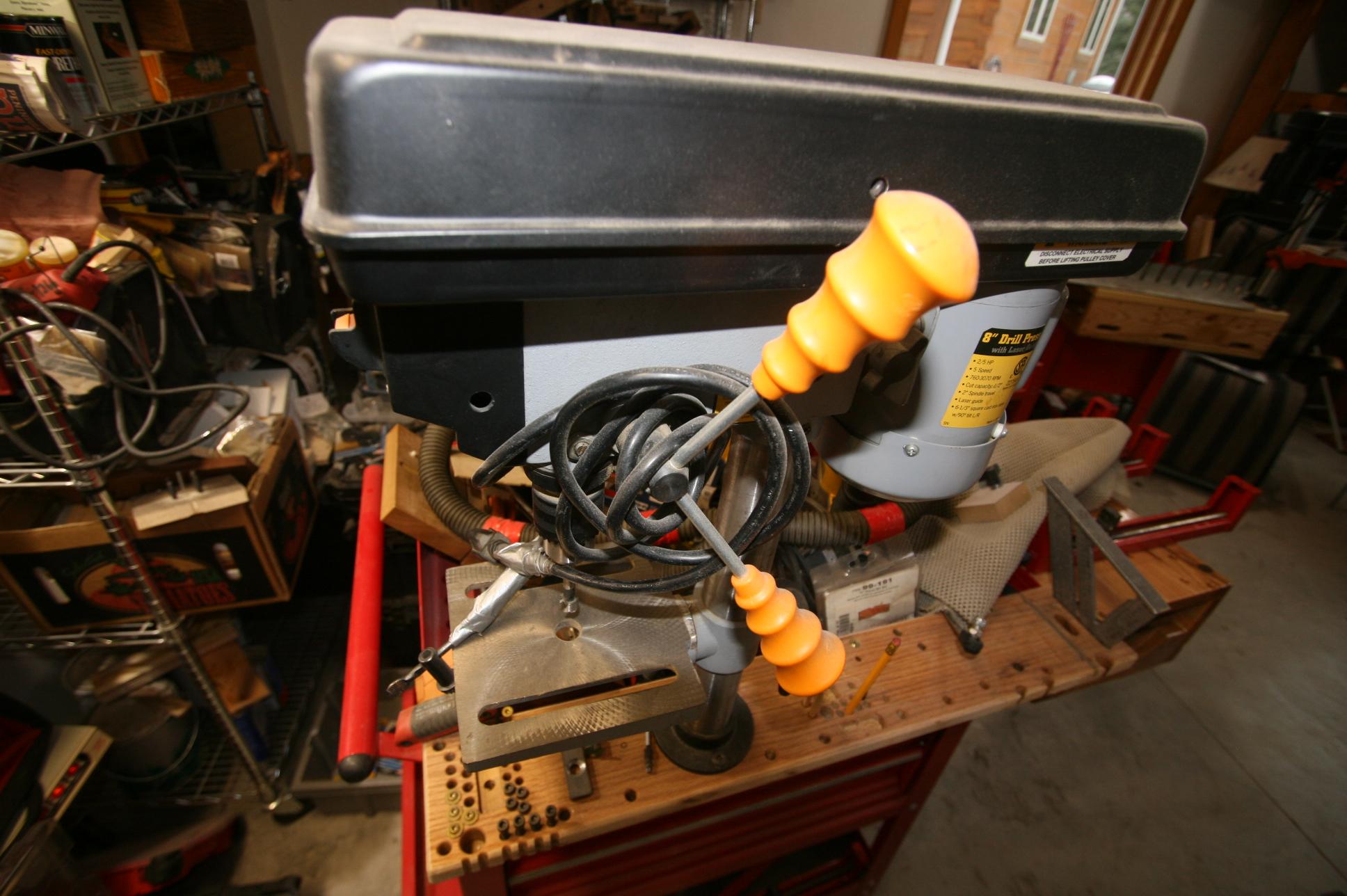 Using The MikroBench - Steel DrillPress.JPG