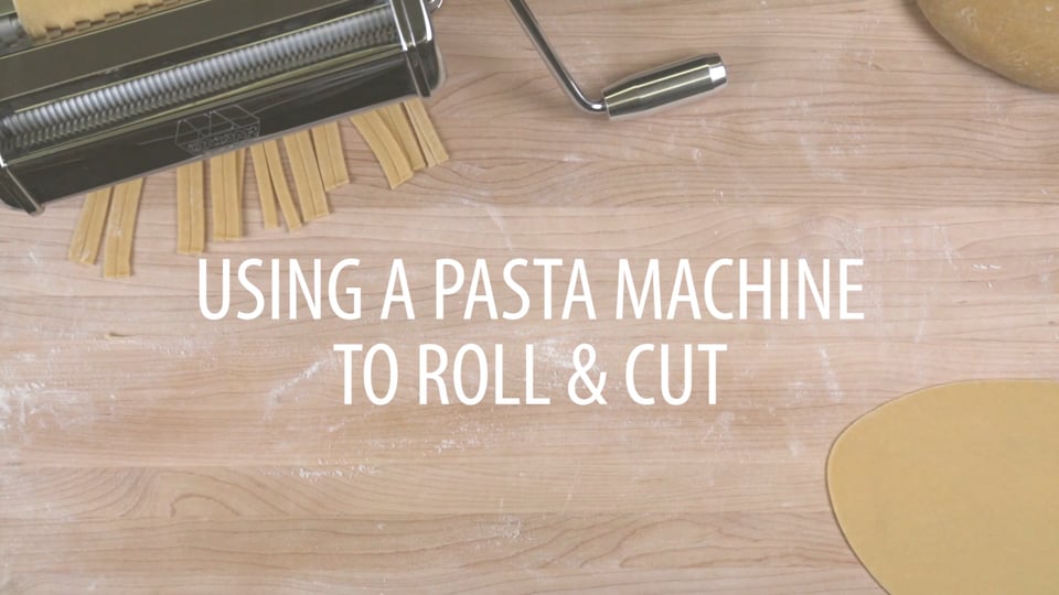 Using a Pasta Machine to Roll &amp;amp; Cut